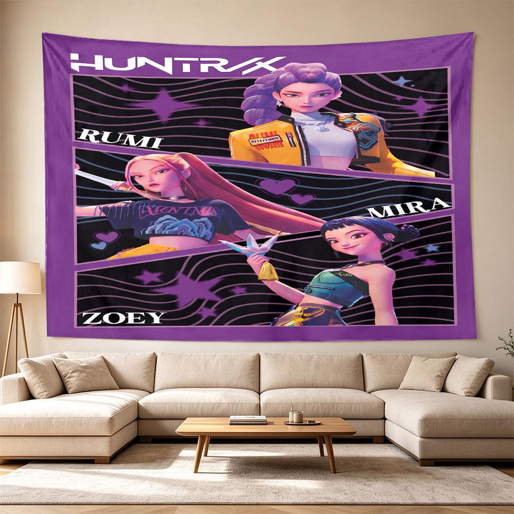 Future Fashion Warriors Versatile Wall Hanging Blanket, Home Backdrop for Wedding, Party and Video Shooting,Perfect Gift