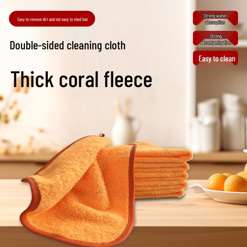 Oil-Resistant Super Absorbent Kitchen Dish Towel