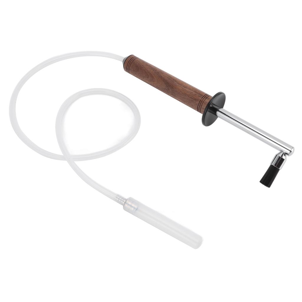 Coffee Machine Cleaning Brush High Temperature Resistance Wood Handle Replaceable Coffee Machine