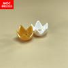20pcs/lot MOC Bricks Headgear Crown with 5 Points Open Center Stud Flower Compatible with 39262 Building Blocks