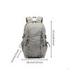 Hiking Backpack MultiCompartment Outdoor Padded Daypack for Journeyers, Commuters, Travel,
