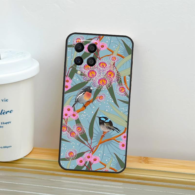Robins Bird Case For Samsung Galaxy M52 M32 M12 M16 M14 M54 M13 M33 M53 M56 M36 M31 M11 M35 M55 M15 M06