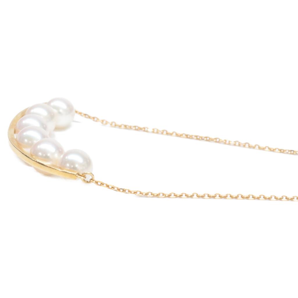 TASAKI 750 Balance Plus 6P Pearl Necklace Yellow GoldUsed