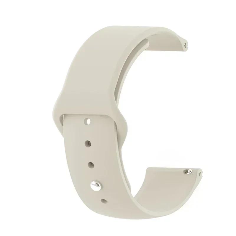 Silicone Watch Band 22mm 20mm For TicWatch Pro 3 Ultra E3 E2 S2 Pro X GTW 2025 Soort Strap Smartwatch Bracelets Women Men Correa