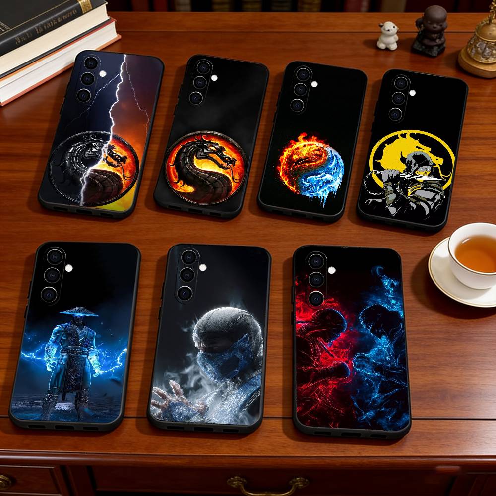 Mortal Kombat Phone Case For Samsung Galaxy A73,A72,A71,A70,A53,A52,A51,Soft Silicone Black Cover