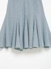 Women's 2025 Plaid Wave Style Wide Hem Midi Skirt