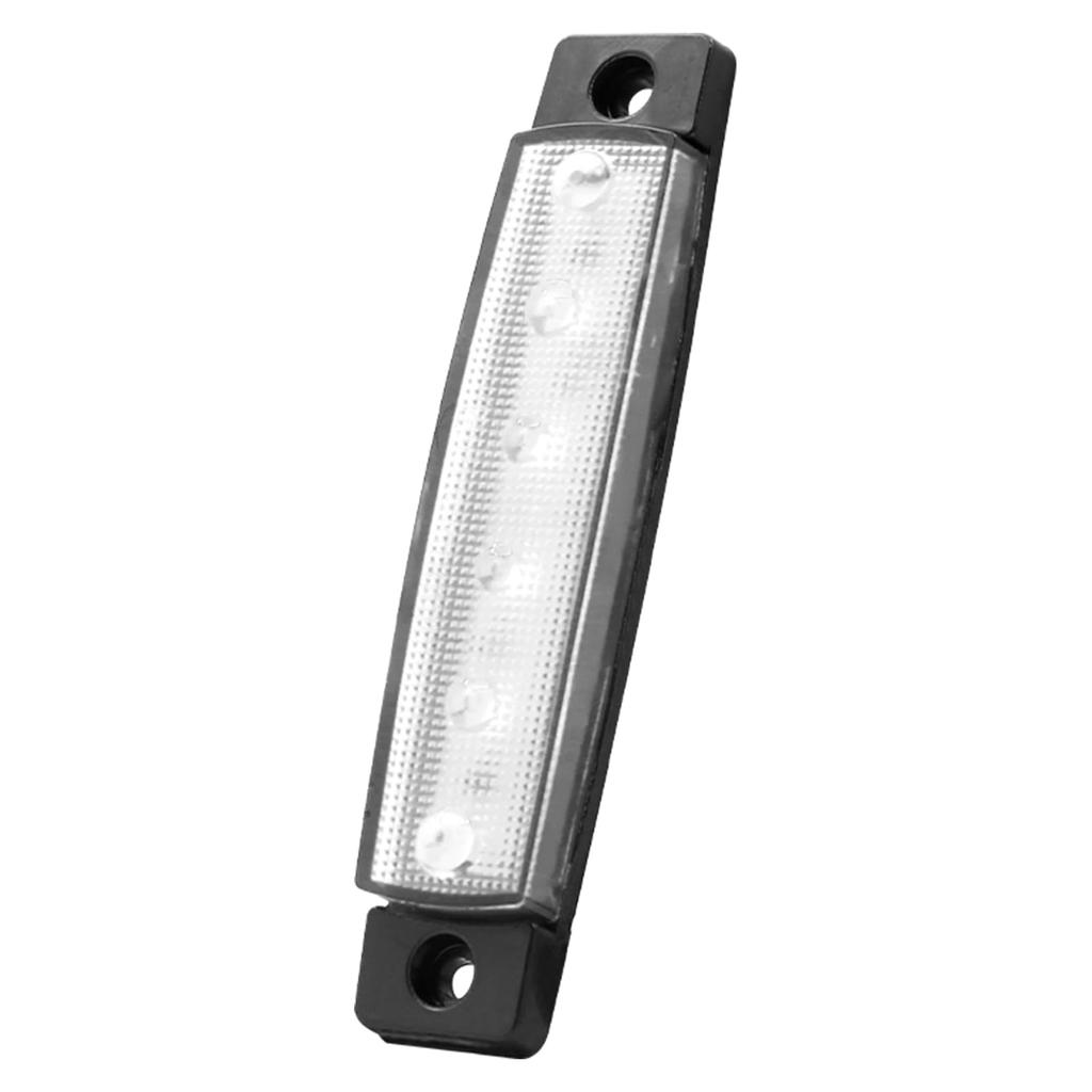 LED Trailer Marker Lamps LED Side Marker Gap Lamp Front and Rear Signal Lamps for Trailer Sealed Waterproof Indicators 12V-24V (6 Strips) Trucks,