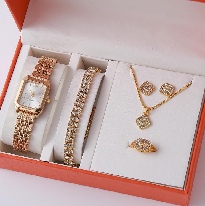 

Popular Ins Simple Style Love Women S Watch Set New Popular Women S Watch large price