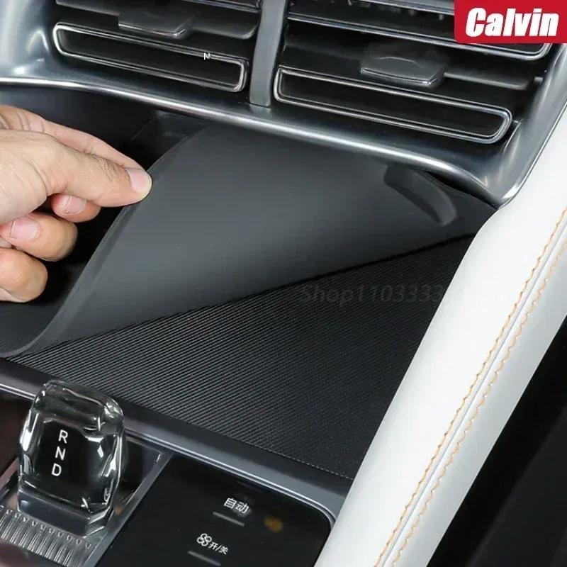 For BYD Song Plus SEAL U DMi/EV Wireless Charging Silicone Pad Central Control Storage Box Gear Handle Pad Anti-skid Car Refit