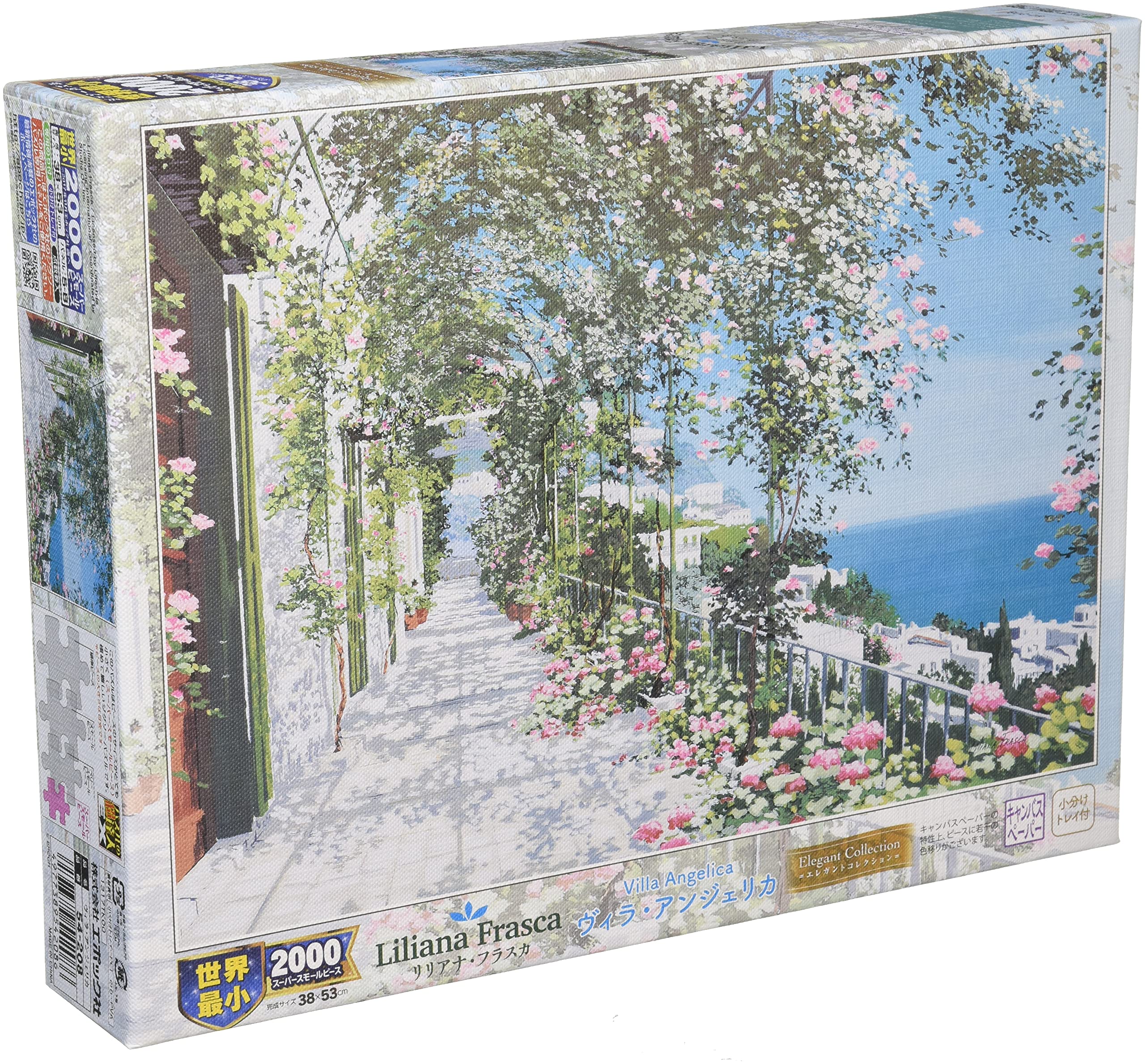 

2000 Piece Jigsaw Puzzle Villa Angelica Super Small Piece (38x53cm)