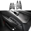 YOUTOOCAR Door Lock Switch Covers Compatible with Kia Sportage 2023-2025 Accessories (Wood Grain)