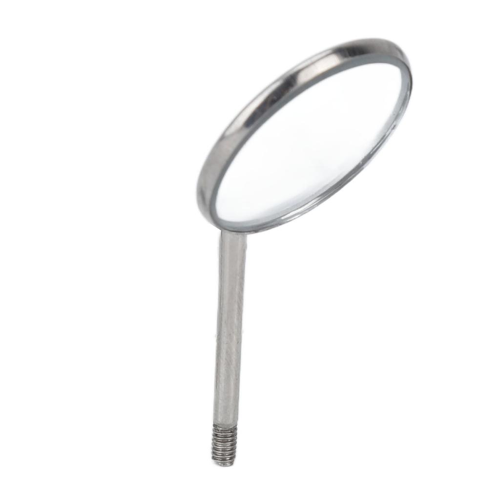 10pcs Type 4 Teeth Inspection Mirror Stainless Steel Mouth Mirror for Oral Care Supplies