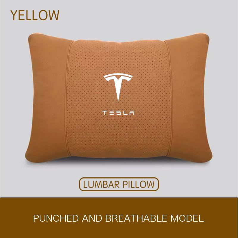 For Tesla Model Y Juniper Tesla Model 3 Highland Interior r Model S Car Accessories Car Headrest Car Pillow Waist pillow 2025 2026