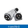 Weipu WS55 Aviation Plug: 4-core, 7-core, 40-core, 53-core, 61-core, Male Plug & TQ Female Square Socket Connector.