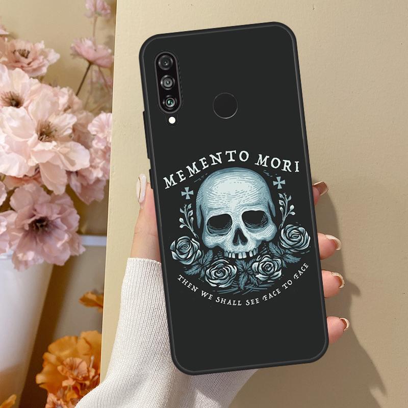 Memento Mori For Huawei Nova 7i 8i 11i 12i 12s Y73 Y70 Y90 Y60 Y72 Y61 Y91 9 10 SE P30 Pro P40 Lite Case
