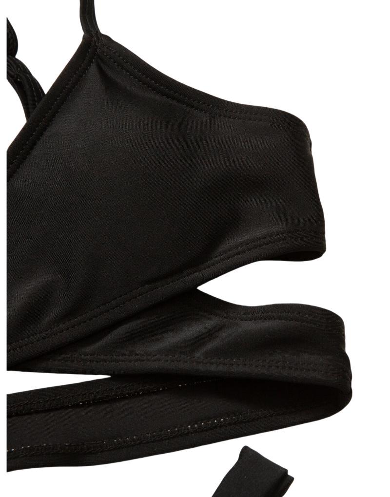 2024 Ny Dam Sexig Enfärgad Bikini Baddräkt