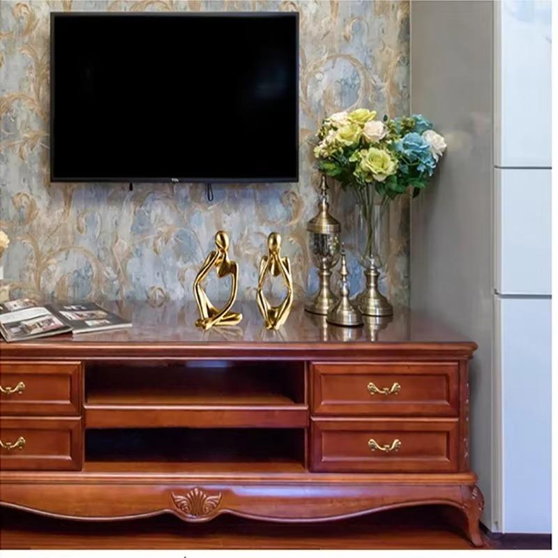 Decoration 1PC Character Model Art Home Ornaments Hotel Decoration Living Room New Room Study Bedroom Porch Resin