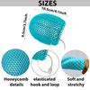 1Pc Honeycomb Exfoliating Shower Finger Caps, Available In Multiple Colors, Cleanses The Skin And Is Safe, Breathable And Odorle