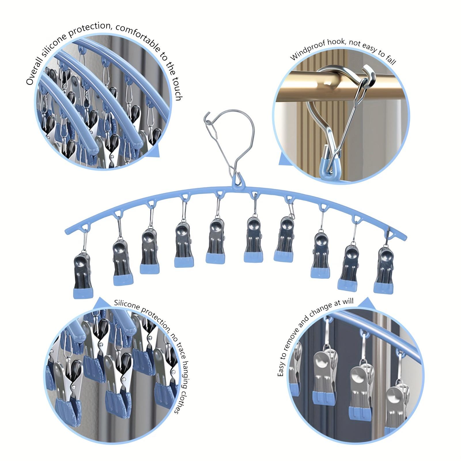 3 шт. большая вместительная сушилка для белья с зажимами — фото 13