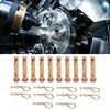 10set Farming Machine Air Cool Diesel Engine Accessories 8*50mm R Type Pin Set For 178F 186F