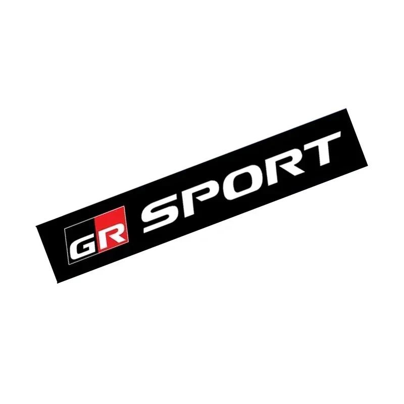 

For Toyota GR Sport Yaris Corolla Hilux Camry Rav4 CH-R Fortuner Car Front Windshield Reflective Sticker Rear Window Decals