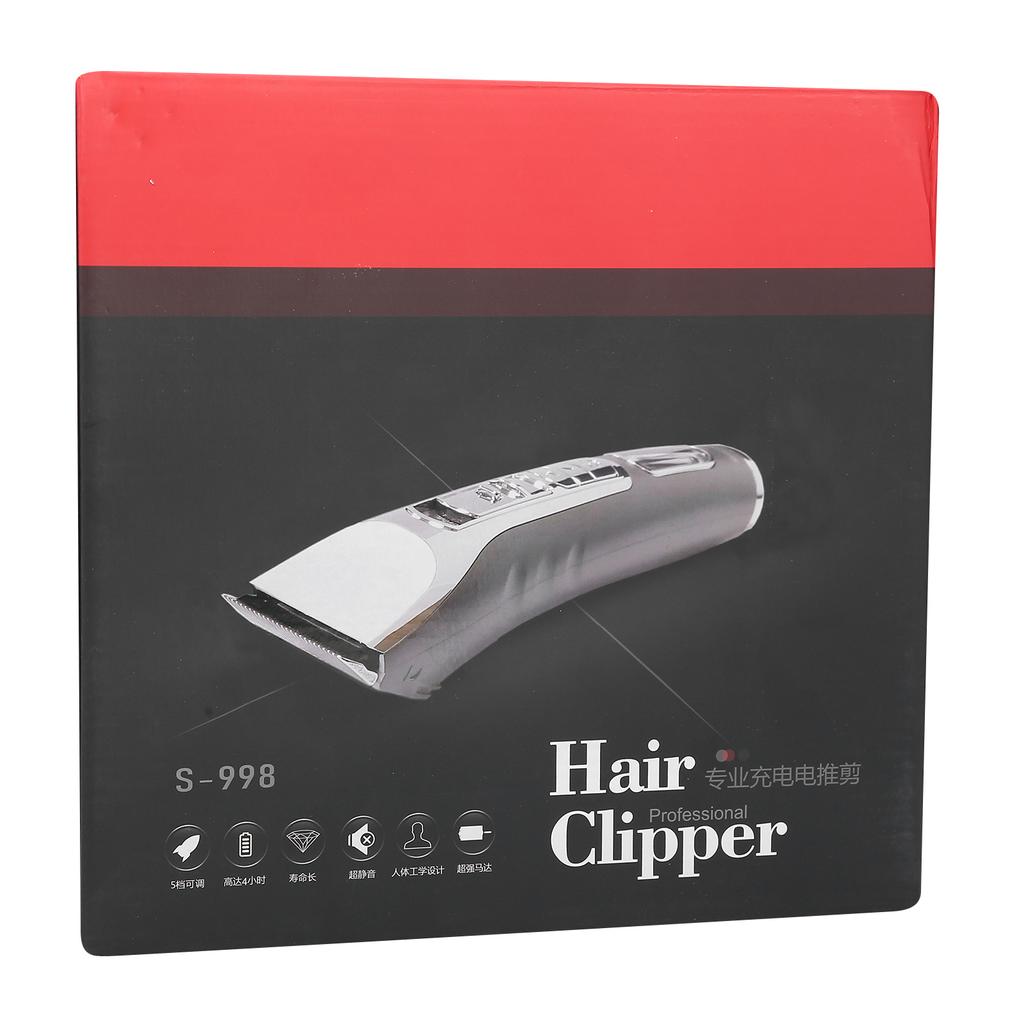 Men Hair Clipper LED Electric Re Able Hair Trimmer Clipper for Salon