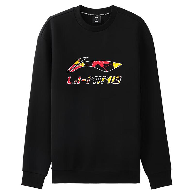 Li-Ning Men's Logo Pullover Athletic Sweatshirt