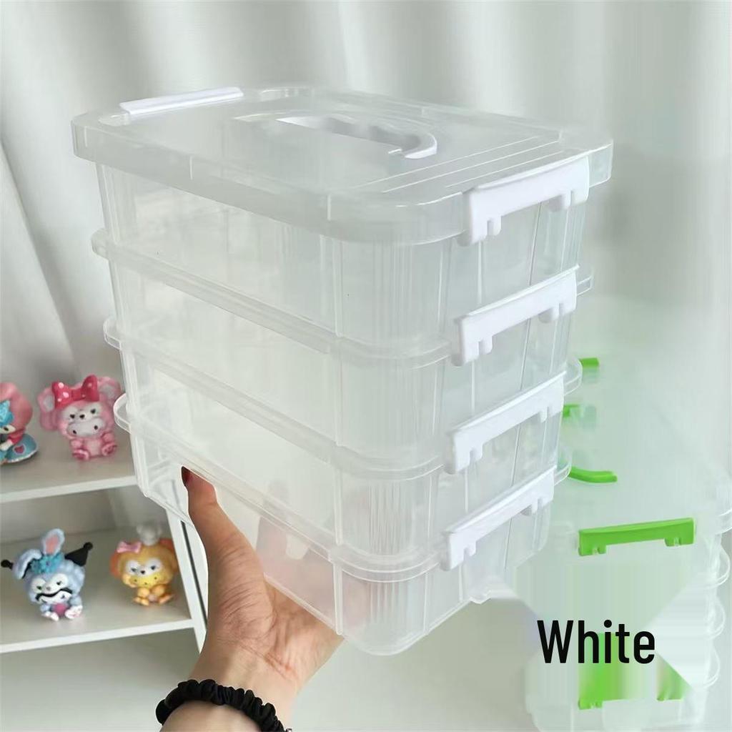 Storage Box for Toy Building Block Parts and Small Particles