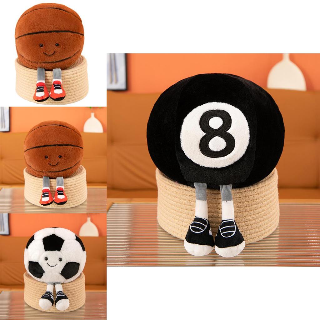 Cute Creative Plush Bear Ball Toy Doll Adorable Throw Pillow Soft Stuffed Animal
