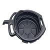 Oil Drain Can Fluted Collect Pan Leak Waste Engine Oil Collector Oil Trip Tray Garage Tool for Garage Tool Car Fuel Fluid