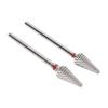 Nail Tapered Drill Bit Professional Fast Removing Tungsten Steel Manicure Drill Bits for Exfoliating