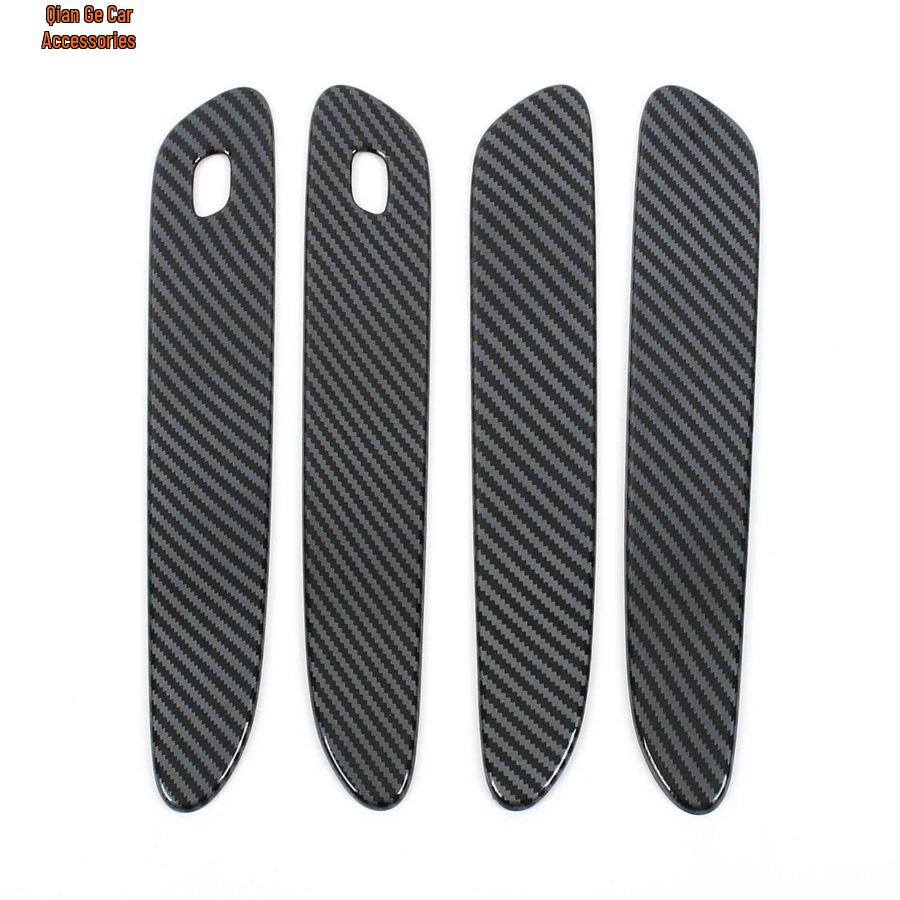 Denza 23 Model N7 Carbon Fiber Texture Exterior Modification Rearview Mirror Covers, Door Handle, and Fender Accessories
