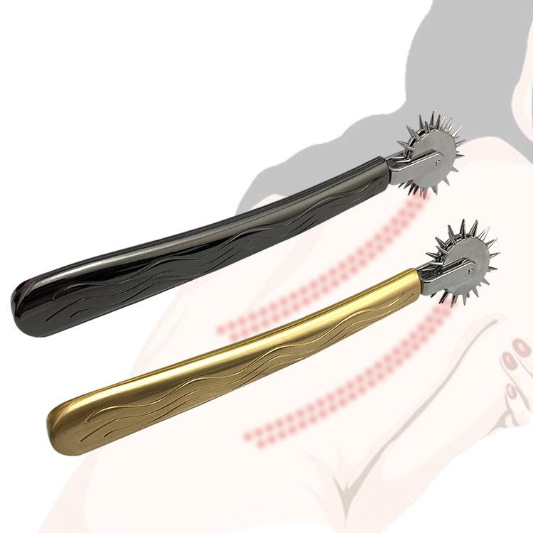 SM Adult Sexy Stimulation Metal Roller Couple Flirting Breast Tongue Clitoral Teasing Supplies