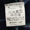 Name. made in Japan Long sleeve Check shirt 1 Navy Men's Used