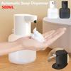 500ML Large Capacity Touchless Desktop Or Wall-Mounted Smart Infrared Automatic Sense Soap Dispenser For Toilet Kitchen Bathroom