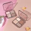 3d Highlighter Eyeshadow Contour Bronzer Palette Makeup Long-lasting Waterproof 3D Nose Shadow