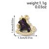 5pcs Cute Crystal CZ Rocking Horse Pendants Charms for Jewelry Making Necklace Earrings Bracelet DIY Handmade Accessories