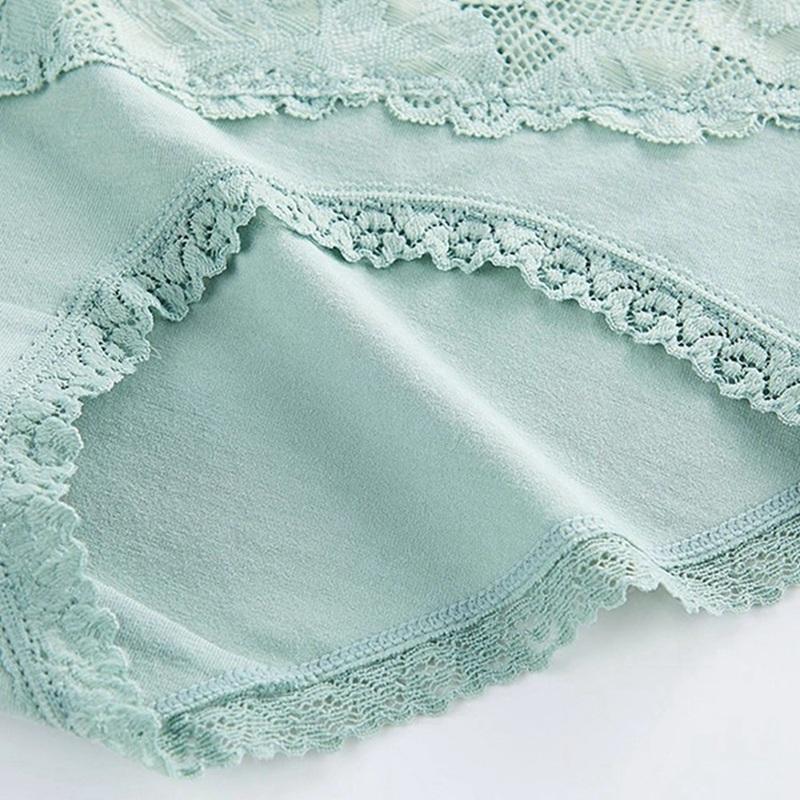 Damen Spitze High-Waist Bauchweg-Slips Antibakteriell Formend Po-Lifting Slips
