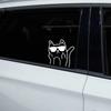 Cute Cat Car Stickers Creative Auto Whole Body Decals Waterproof Styling PVC Film Car Decoration Auto Exterior Accessories