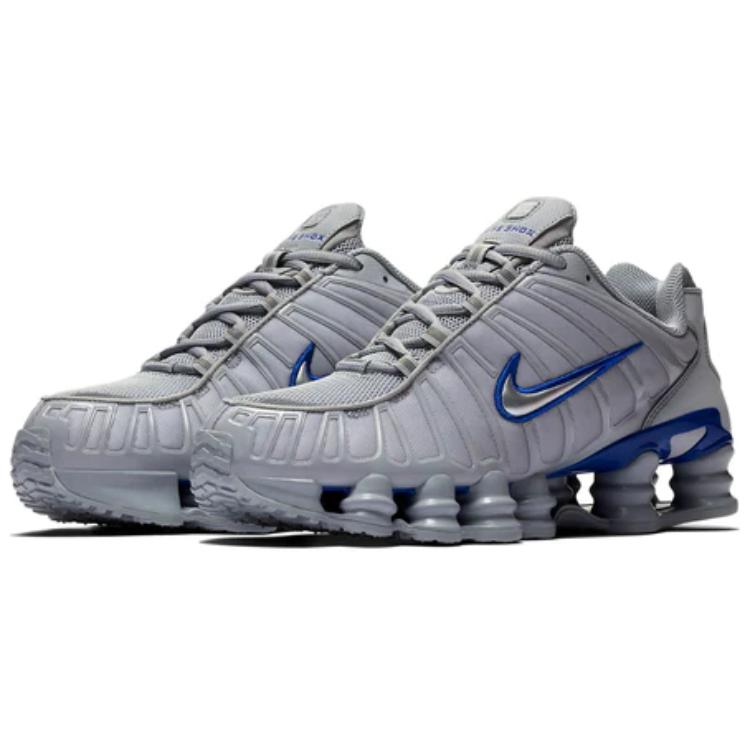 Ny Nike Shox Tl Ulvegrå Metallisk Sølv Blå CN0151-001