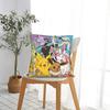 Cartoon Pillowcase Polyester Cushion Cover Decor Pokemoned Throw Pillow Case Cover Home Zipper 45X45Cm