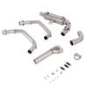 Compatible Exhaust Pipe Front & Rear Sections for ZY350GS-2 Kove 350RR Motorcycle