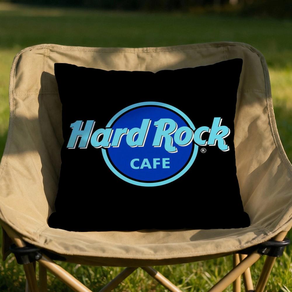 Luxury HHardcore Cafe Cushion Cover Soft Reversible Durable Pillow Cover MultiScene Use for Home Car Daily Comfort