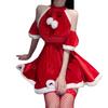 Uniform Autumn and Winter Ladies New Adult Products Halter Christmas Passion Dress Sexy Spice Sex