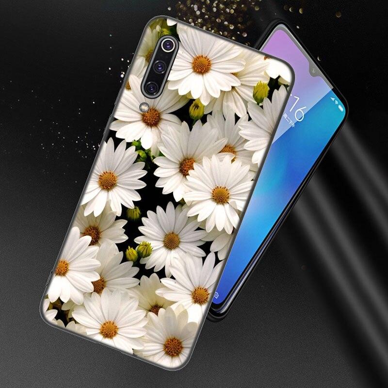 Summer Daisy Sunflower Floral Case For Xiaomi Redmi 7 7A 8A 9i 9A 9C 10 10A 10C K20 Note 5 6 Mi 8 9 9T Pro A2 Lite A3 6X Mix 3
