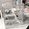Multi-Layer Acrylic Display Case: Transparent Magnetic Storage for Figurines and Badges