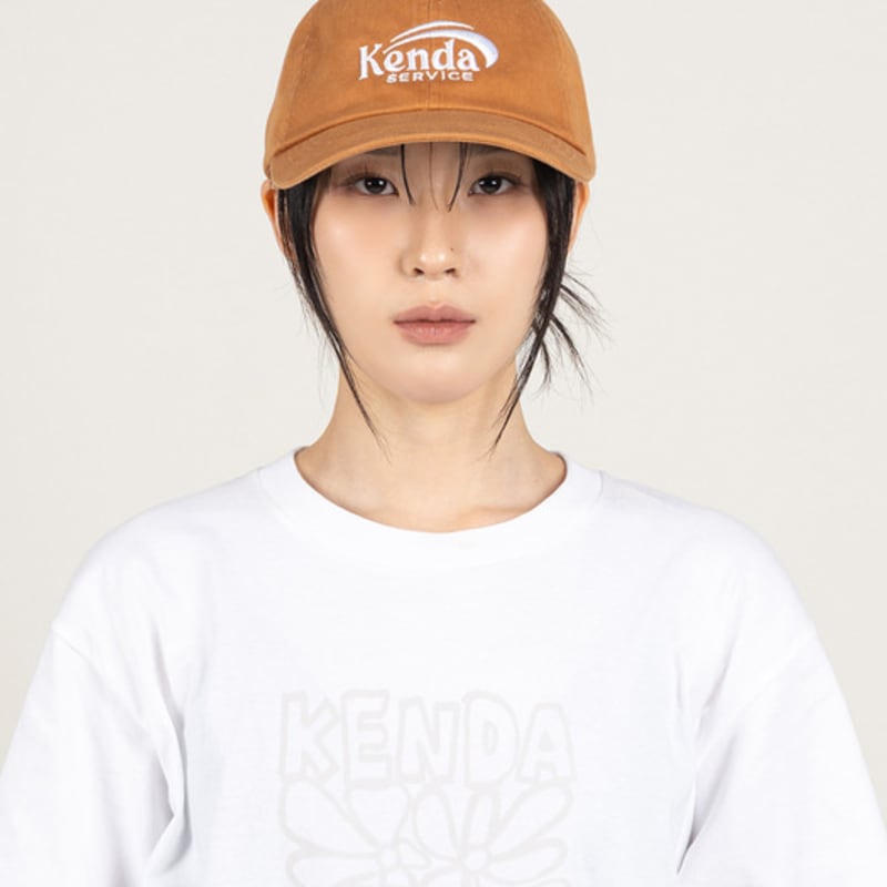 KENDA SLASH LOGO BALL CAP - SAND BROWN / BABC01-14s