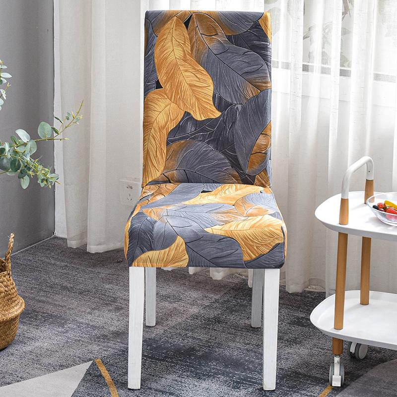 Stretch-Stuhlbezug für Esszimmerstühle, schmutzabweisend, Sitzbezug für Wohnzimmer, Hochzeit, Küche, Hotel, Zeremonie, Bankett, Büro, abnehmbar