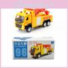 Car Alloy Model Rescue Crane Vehicle With Door Opening Design For Childrens Gift
