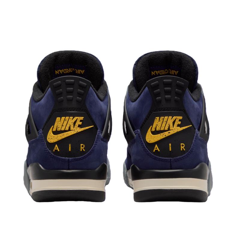 Zapatillas Deportivas Air Jordan 4 Retro GS Lakers para Niños Morado Imperial-Morado Multicolor IB4171-500